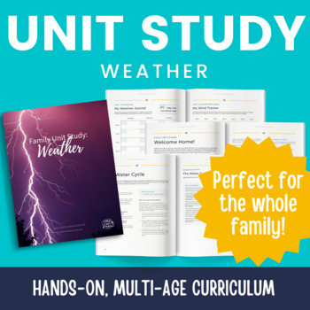Preview of Family Unit Study: Weather