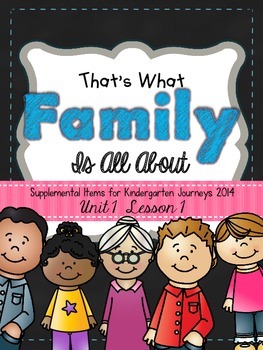 Preview of Family Unit {That's What FAMILY is All About}
