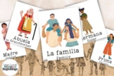 Family Words in Spanish Bilingual Flashcards