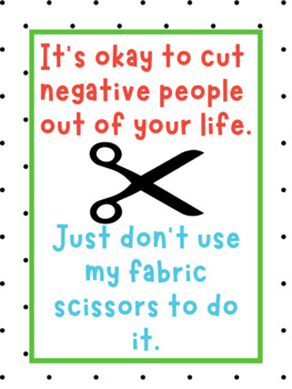 Sewing Tools Poster, Family & Consumer Sciences
