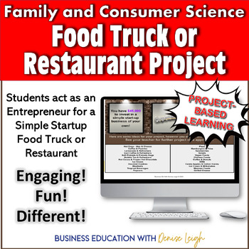 Preview of Family and Consumer Science (FACS) Class Project - Startup Food Truck/Restaurant
