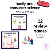 Family and Consumer Science Games Bundle