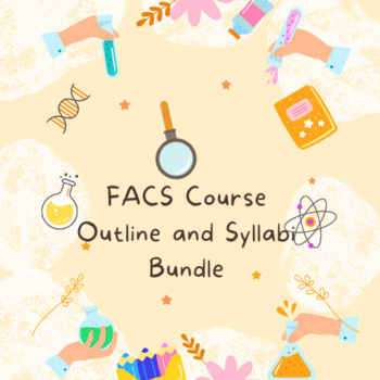 Preview of Family and Consumer Sciences Course Outline Bundle