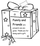 Family and Friends - Assembly & Worksheets