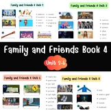 Family and Friends 4 Vocabulary Worksheet