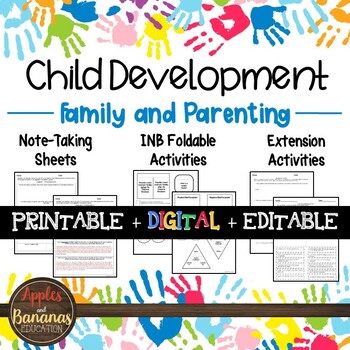 Preview of Family and Parenting - Interactive Note-taking Activities