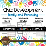 Family and Parenting - Interactive Note-taking Activities