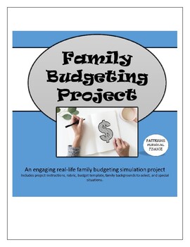 Preview of Family budgeting project