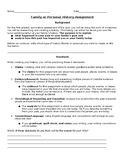 Family or Personal History Assignment