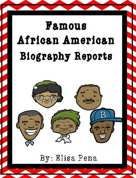 Preview of Famous African American Biography Reports