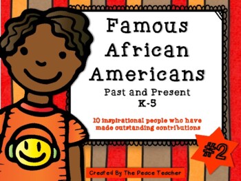 Preview of Famous African Americans #2