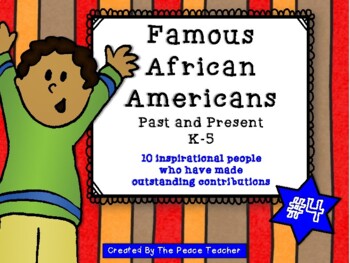 Preview of Famous African Americans #4