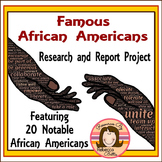 Notable African Americans Biography Research Project