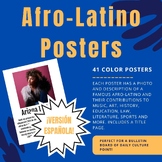 Famous Afro Latinos Posters (Edición Española)