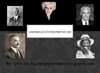 Preview of Famous American Entrepreneurs Past and Present