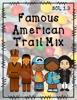 Preview of Famous American Trail Mix {SOL 1.3}