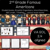 Famous Americans 2nd Grade VA SOL 2.4