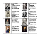 Famous Americans Flash Cards