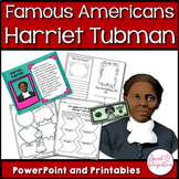 Black History Month Activities - Harriet Tubman Biography