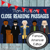 Famous Americans Close Reading