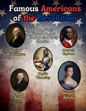 Famous Americans of the Revolution: Diverse Posters