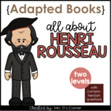 Famous Artist Henri Rousseau Interactive Adapted Books for