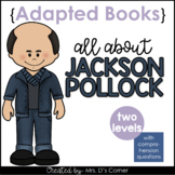 Famous Artist Jackson Pollock Interactive Adapted Books fo