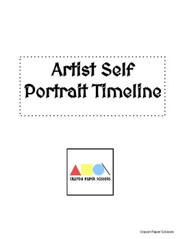 Preview of Famous Artist Self Portrait Timeline