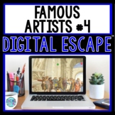 Famous Artists #4 DIGITAL ESCAPE ROOM for Google Drive® | 