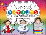 Famous Artists {6 Famous Artists Art Lessons}