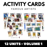 Famous Artists Activities - Writing and Art Activities - 1