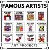 Famous Artists Art Projects - Hands-on Art Activities for Kids