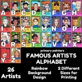 Alphabet A-Z Famous Artists