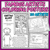 Famous Artists Coloring Pages Art History Famous Artists W