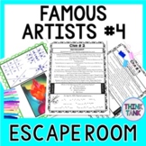 Famous Artists ESCAPE ROOM #4: Raphael, Turner, O'Keeffe, 