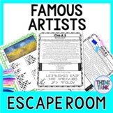 Famous Artists ESCAPE ROOM: da Vinci, Matisse, Kandinsky, 