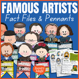 Famous Artists Mega Bundle - Fact Files and Biography Craftivity