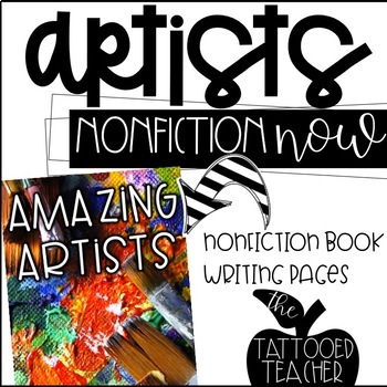 Famous Artists Nonfiction book + VIRTUAL ART MUSEUM for distance learning