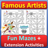 Famous Artists Worksheets Great Artists Fun Art History Re