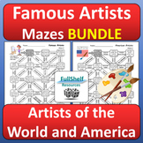 Famous Artists Worksheets World and American Art History R