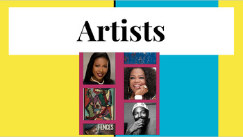Preview of Famous Artists in Black History