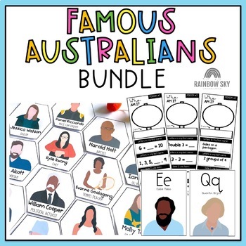 Preview of Famous Australian BUNDLE | Significant Australian activities