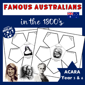 Famous Australians History by Astlac | TpT