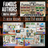 Famous Authors - Digital Library (15 virtual book rooms ro