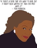 Famous Authors Posters - Toni Morrison