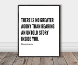 Famous Black Authors Quote Posters