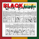 Famous Black History Month Figures Quotes - Printable Bookmarks
