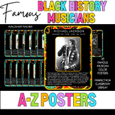 25 Black History Famous Black Musicians Classroom Poster M