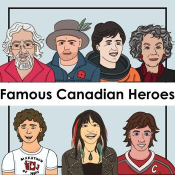 Preview of Famous Canadian Heroes Clip Art