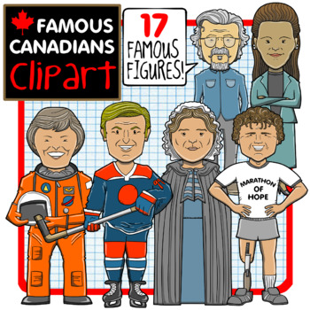 Preview of Famous Canadians Clip Art